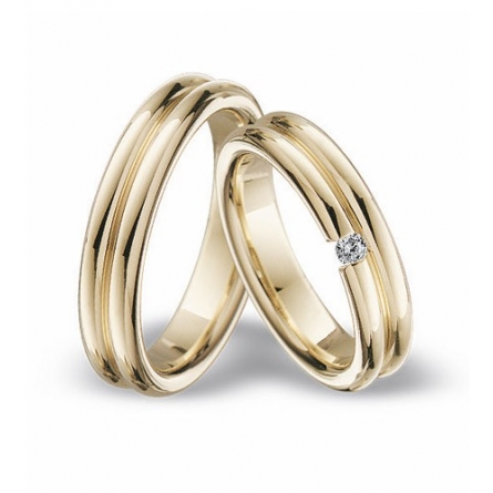 Obrączki ślubne Breuning - 01010 EMOTION