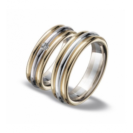 Obrączki ślubne Breuning - 01090 EMOTION