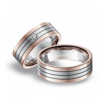 Obrączki ślubne Breuning - 01350 EMOTION