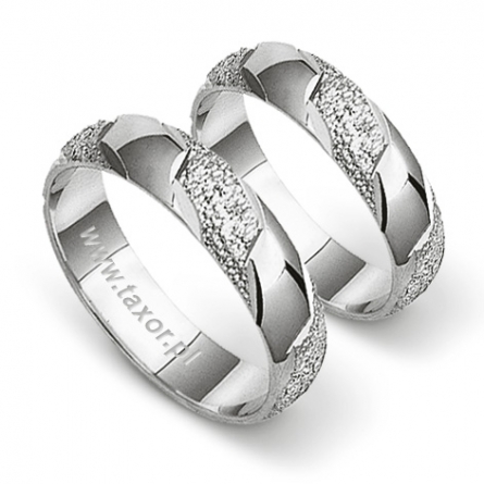 Obrączki z białego złota Stelmach - 038-ST(W)