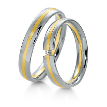 Obrączki ślubne BREUNING - 4057 BASIC