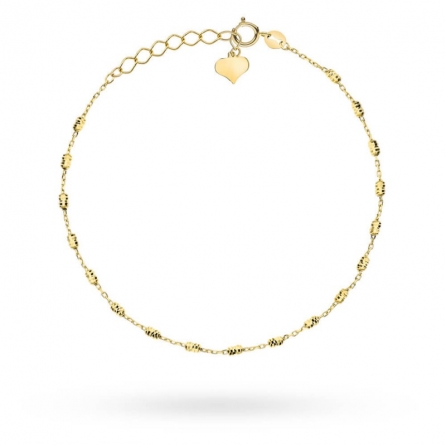 Bransoletka z podójnymi diamentowymi kuleczkami - 2-17-B10805-2