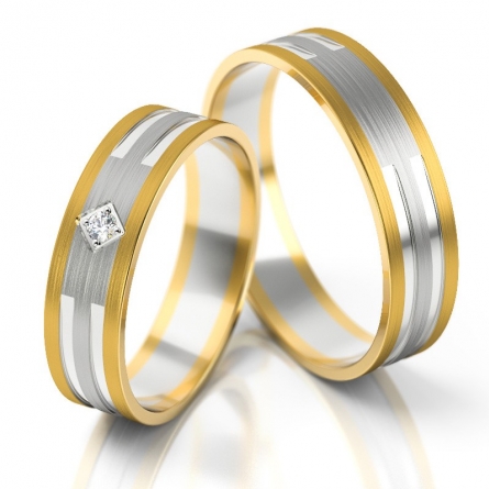 Złote obrączki Stelmach - 233-ST