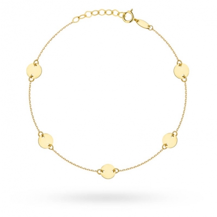 Bransoletka z kółeczkami - 2-40-B10994-2