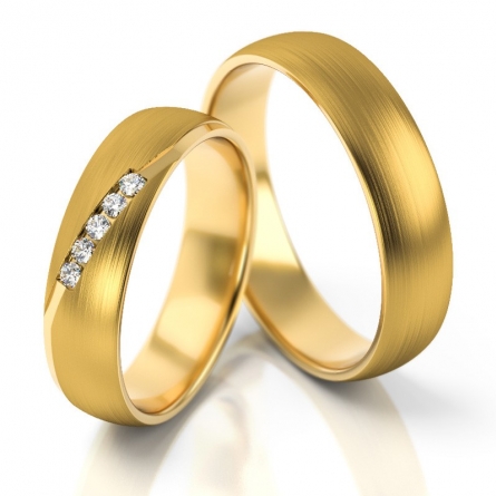 Obrączki ślubne klasyczne Stelmach - 269-ST