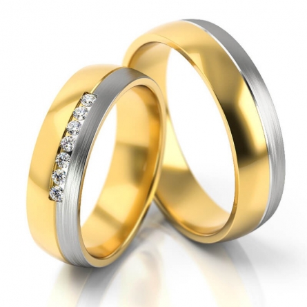 Obrączki złote PZ Stelmach - 285-ST