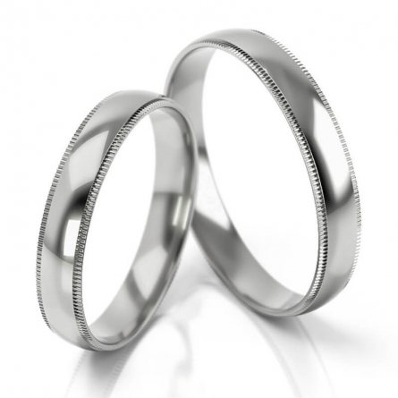 Obrączki z białego złota Stelmach - 290-ST(W)