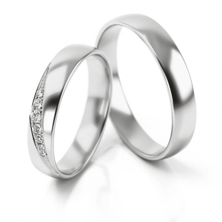 Obrączki ślubne Stelmach - 317-ST(W)