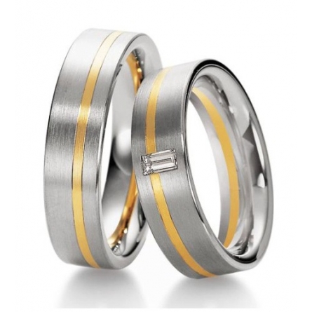 Obrączki ślubne Breuning - 03350 PREMIUM