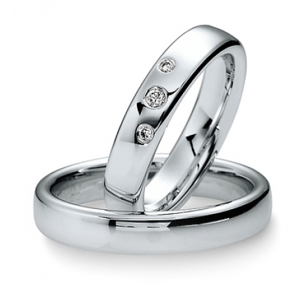 Obrączki ślubne BREUNING - 4039 BASIC(W)