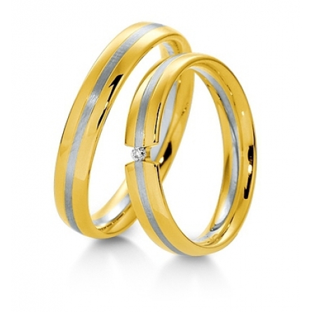 Obrączki ślubne BREUNING - 4057 BASIC