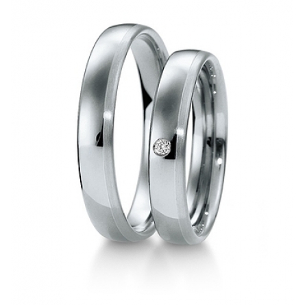 Obrączki ślubne BREUNING - 4071(W) BASIC