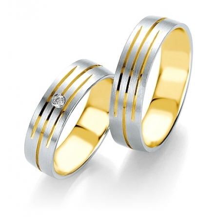 Obrączki złote BREUNING - 5207 DESIGN