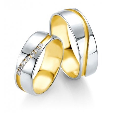 Obrączki złote BREUNING - 5209 DESIGN