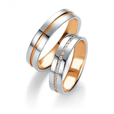 Obrączki złote BREUNING - 5215 DESIGN