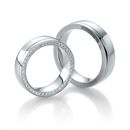 Obrączki złote BREUNING - 5217(W) DESIGN