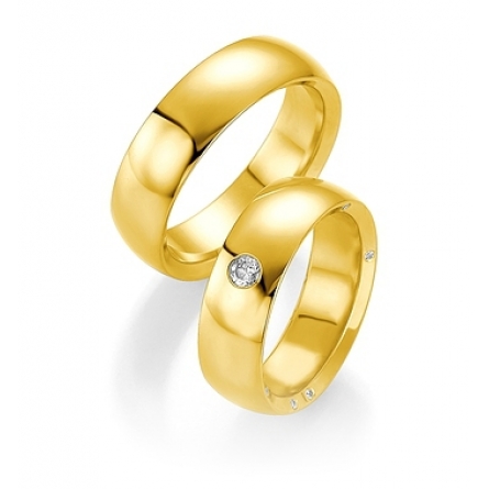 Obrączki złote BREUNING - 5227 DESIGN