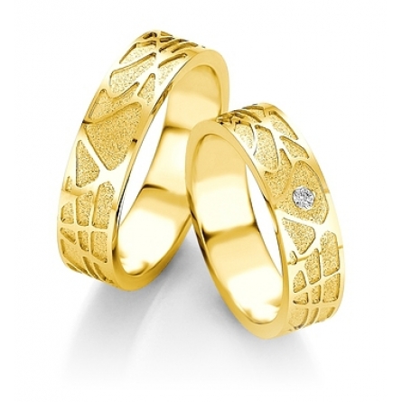 Obrączki złote BREUNING - 5233 DESIGN