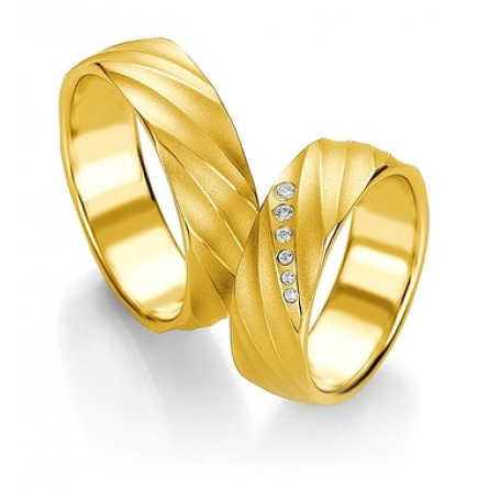 Obrączki złote BREUNING - 5245 DESIGN