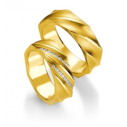 Obrączki złote BREUNING - 5247 DESIGN