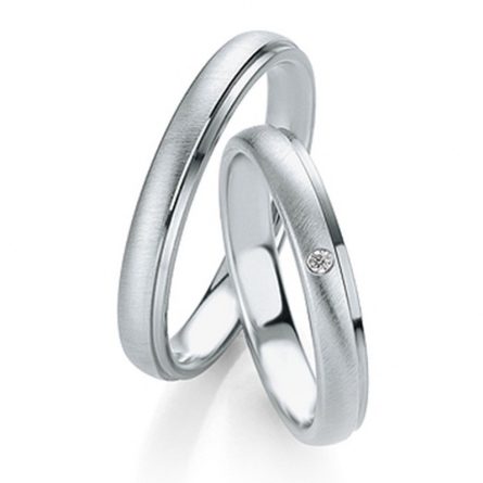 Obrączki platynowe Breuning - 56510 (600) Basic