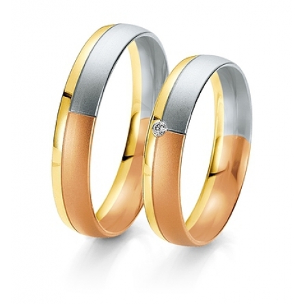 Obrączki złote BREUNING - 6201 RAINBOW