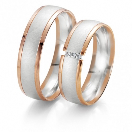 Obrączki złote BREUNING - 6211 RAINBOW