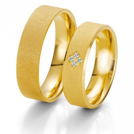 Obrączki złote BREUNING - 6217 RAINBOW