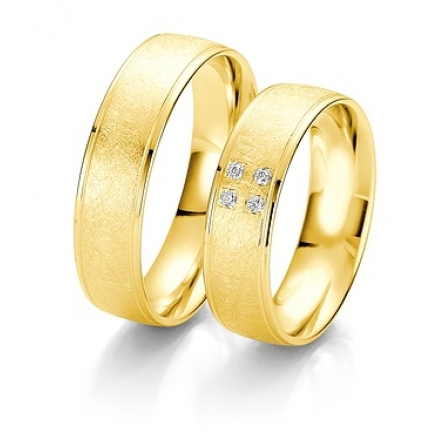 Obrączki złote BREUNING - 6227 RAINBOW