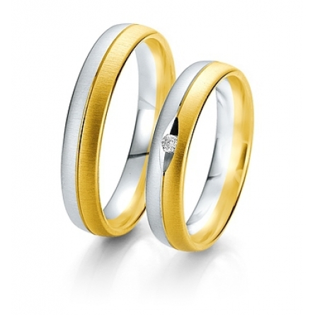 Obrączki złote BREUNING - 6231 RAINBOW