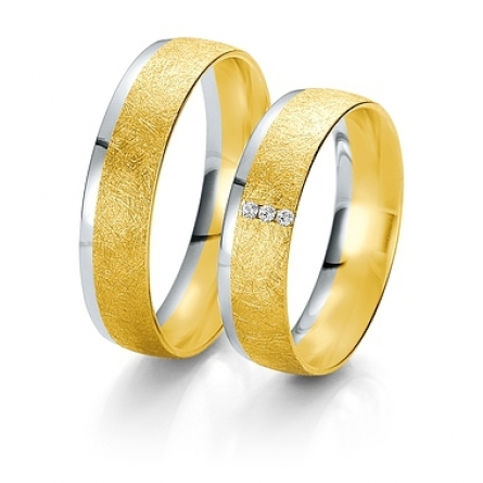 Obrączki złote BREUNING - 6233 RAINBOW