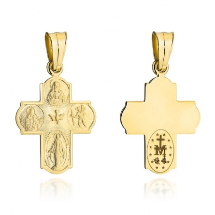 Zawieszka krzyżyk z Duchem Świętym - 4-9-C10103-2