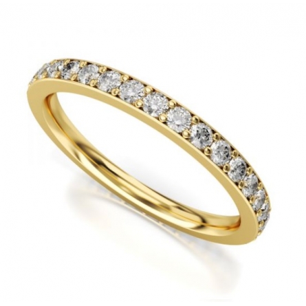 Obrączka ślubna damska - 519-ST