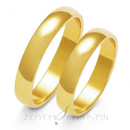 Obrączki ślubne - A-102-ZS