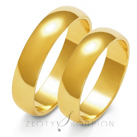 Obrączki ślubne - A-103-ZS