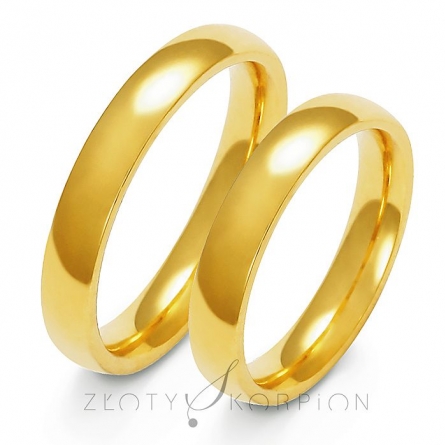 Obrączki ślubne - A-109-ZS