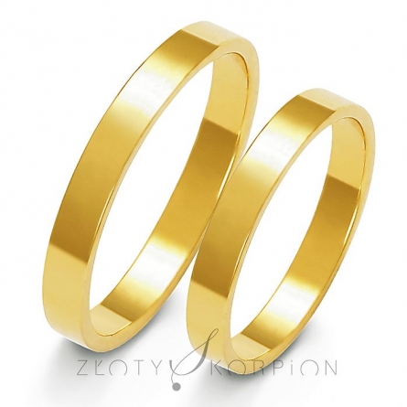 Obrączki ślubne - A-111-ZS
