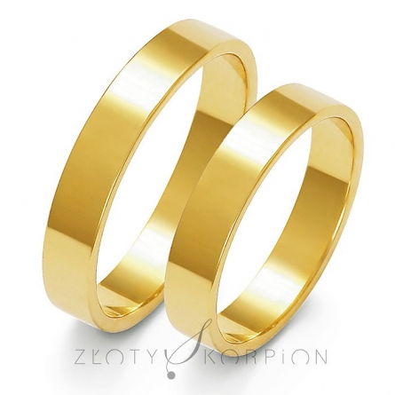 Obrączki ślubne - A-112-ZS
