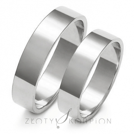 Obrączki ślubne - A-113W-ZS