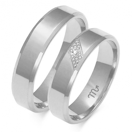 Obrączki ślubne - A-149(W)-ZS