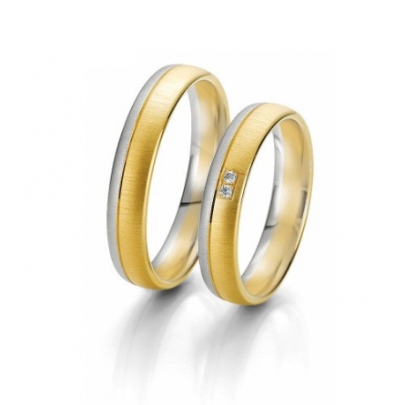 Obrączki złote BREUNING - 6229 RAINBOW