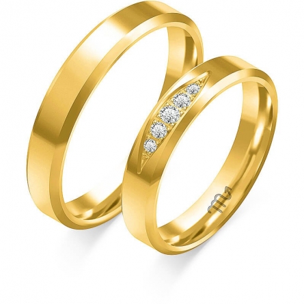 Obrączki ślubne - C-101 ZS