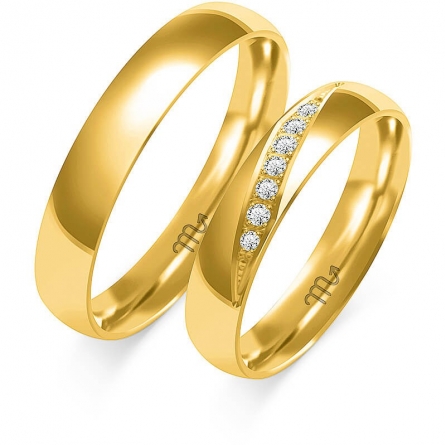 Obrączki ślubne - C-114 ZS