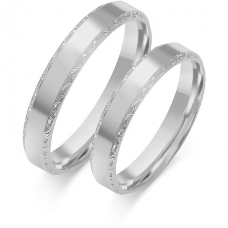 Obrączki ślubne - E-109(W) ZS