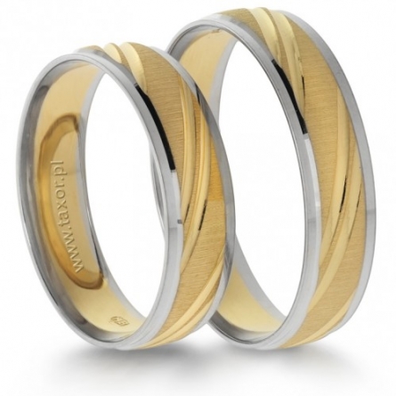 Obrączki ślubne Zirkon - H-012 L