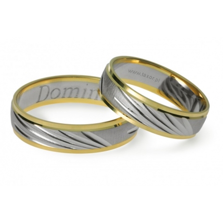 Obrączki ślubne Zirkon - L-04 L