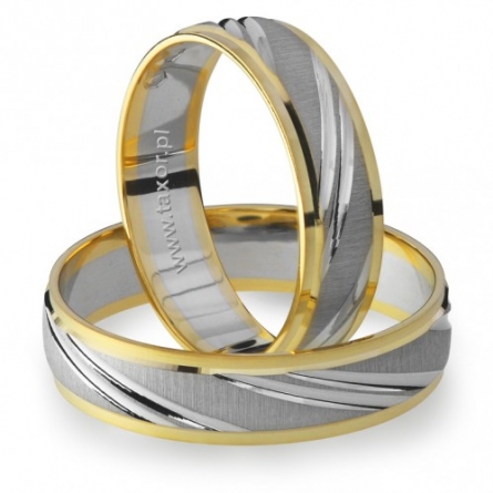 Obrączki ślubne Zirkon - L-08 L