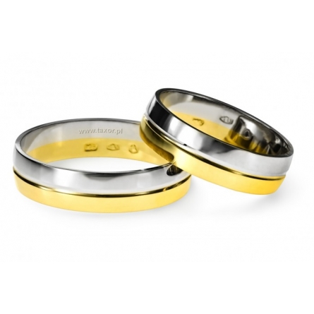 Obrączki ślubne Zirkon - L-14 L