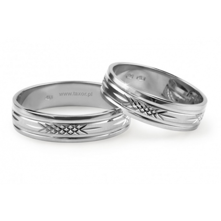 Obrączki ślubne Zirkon - O-152-W
