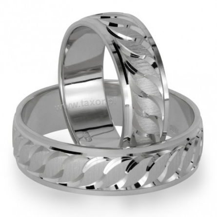 Obrączki ślubne Zirkon - O-153-W